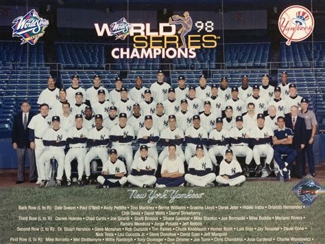 yankees roster 1998